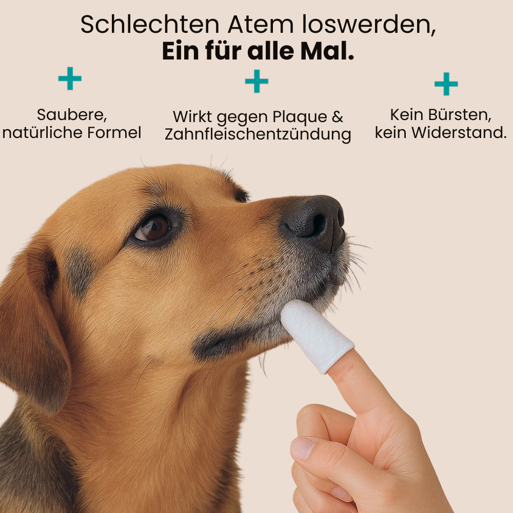 Elarie™ Natural Pet Dental Finger Wipes