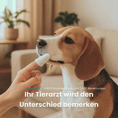 Elarie™ Natural Pet Dental Finger Wipes