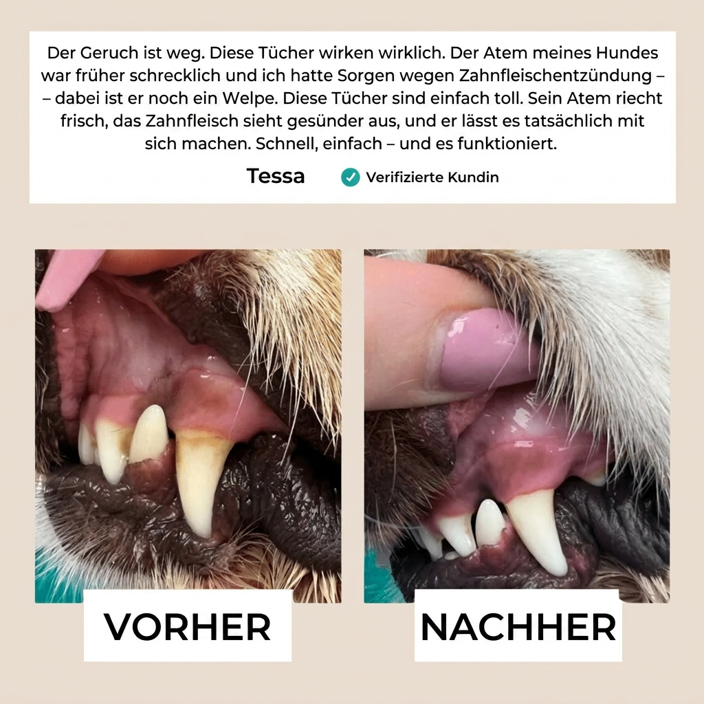 Elarie™ Natural Pet Dental Finger Wipes