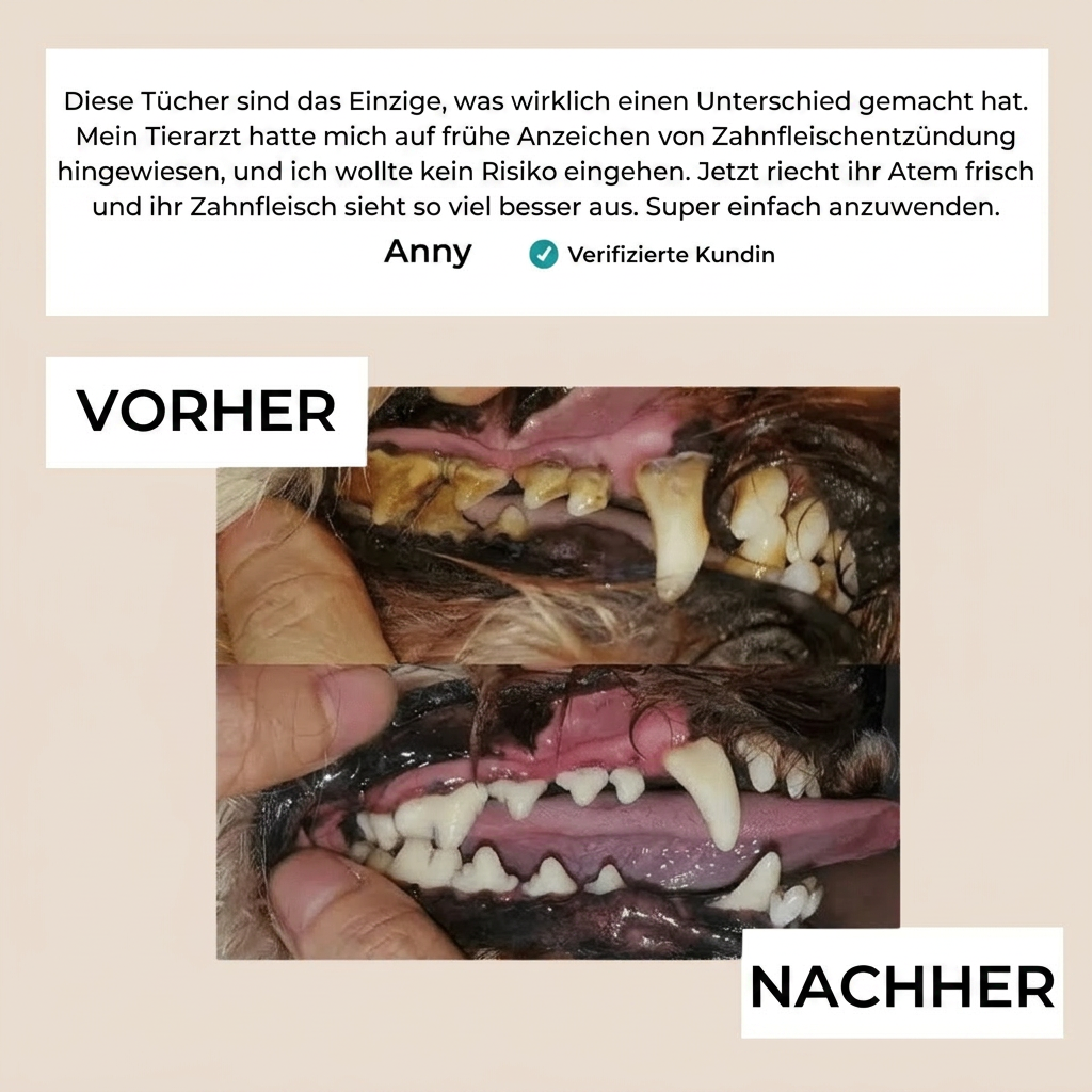 Elarie™ Natural Pet Dental Finger Wipes